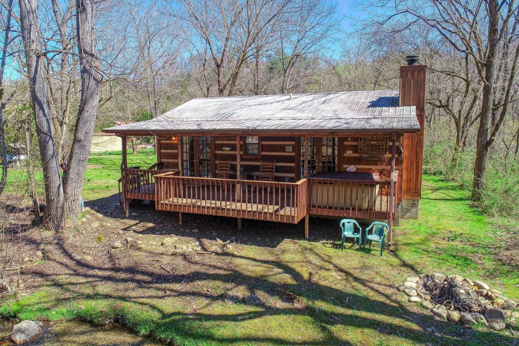 Creekside Memories Cabin Cosby المظهر الخارجي الصورة